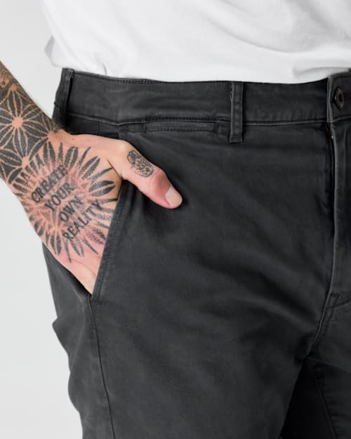 on model image of 365 Chino Pant - HB Slim