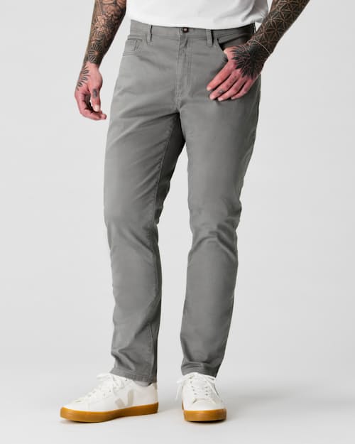 on model image of 365 Pant - HB Athletic Tapered