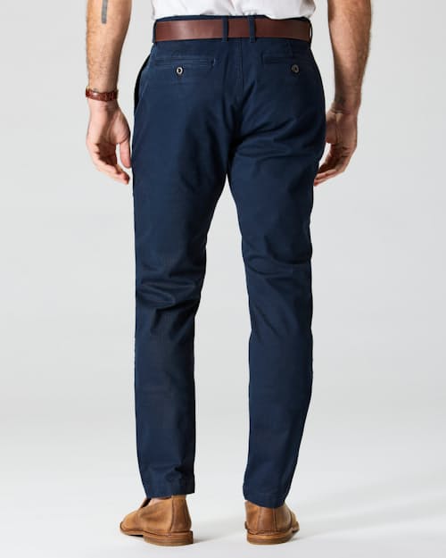 on model image of 365 Chino Pant - HB Slim