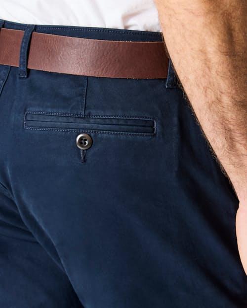 on model image of 365 Chino Pant - HB Slim