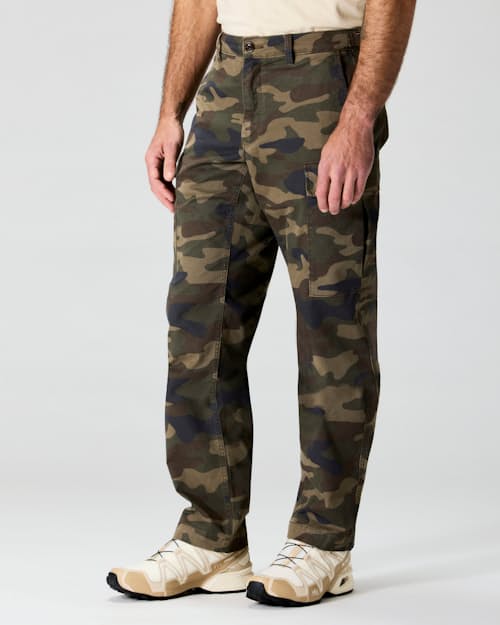 on model image of 365 Cargo Pant - HB Classic