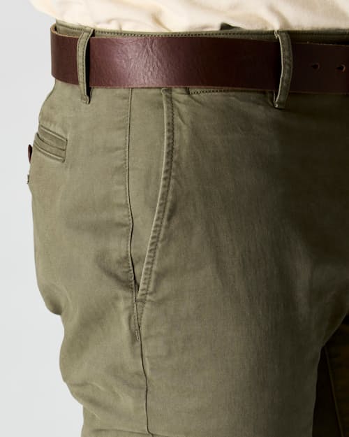 on model image of 365 Chino Pant - HB Slim