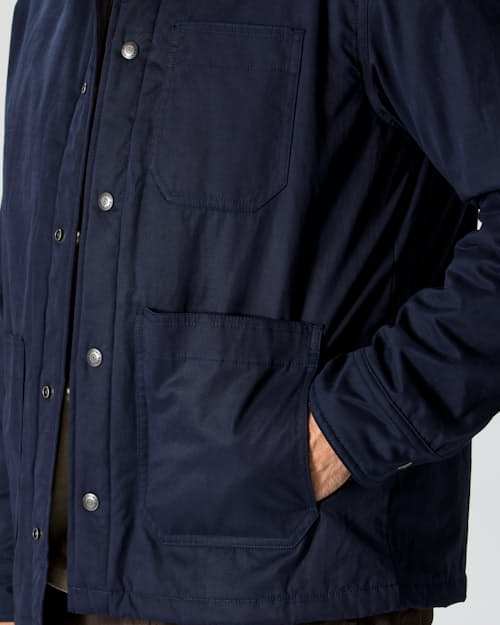 lifestyle image of Quilted Chore Coat