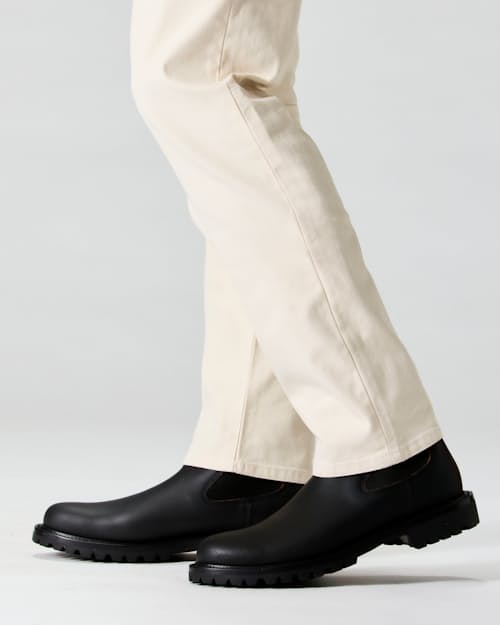 on model image of Boone Lug Chelsea Boot