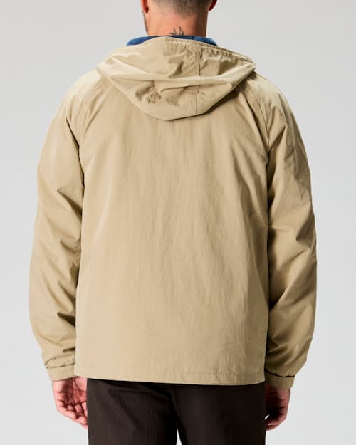 on model image of Cotton Nylon Jacket