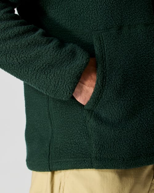 on model image of Half Zip Fleece