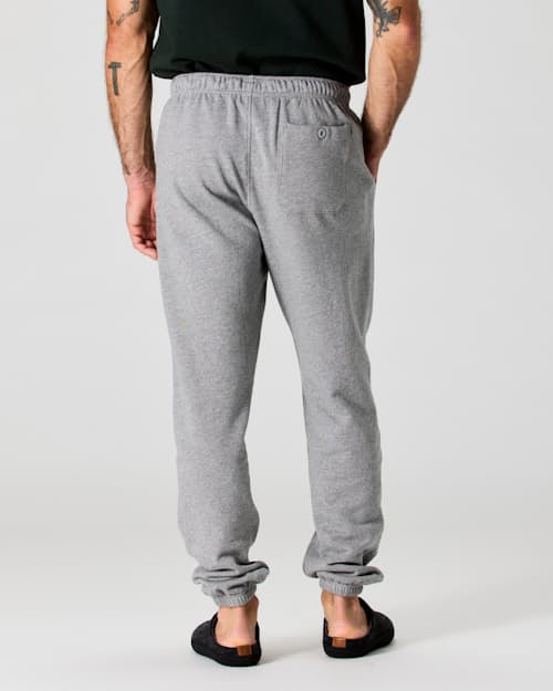 on model image of Midweight Terry Sweatpant