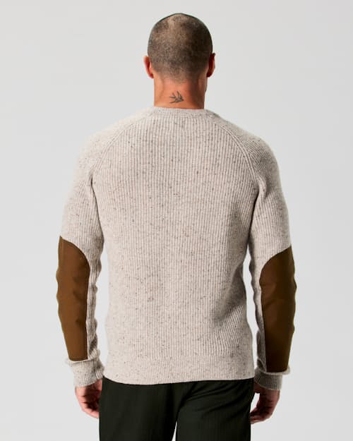 on model image of Highlands Guide Crewneck Sweater