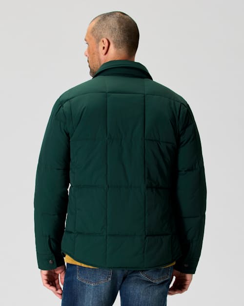 on model image of The Jackson Quilted Jacket