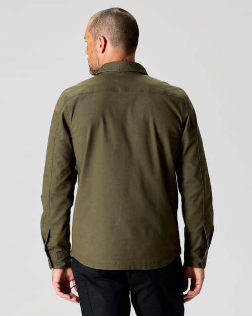 on model image of Rover Jungle Shirt