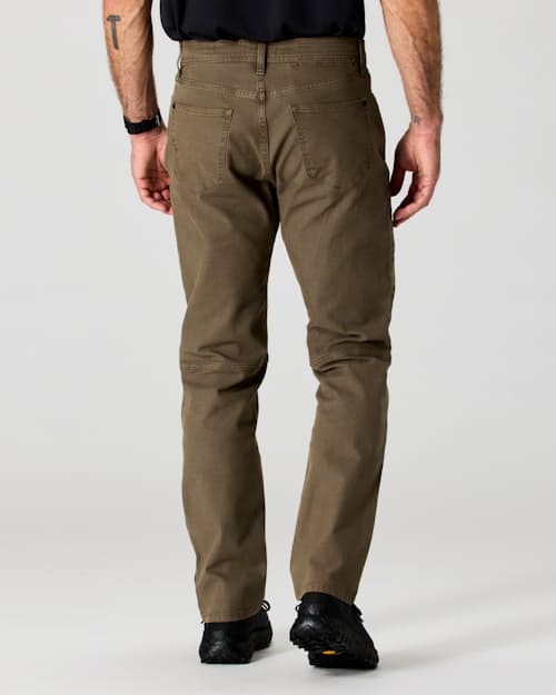 on model image of Rover Double-Knee Work Pant - HB Straight