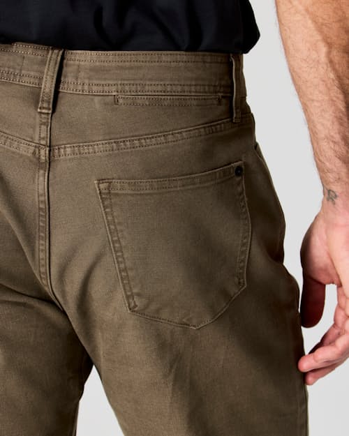 on model image of Rover Double-Knee Work Pant - HB Straight