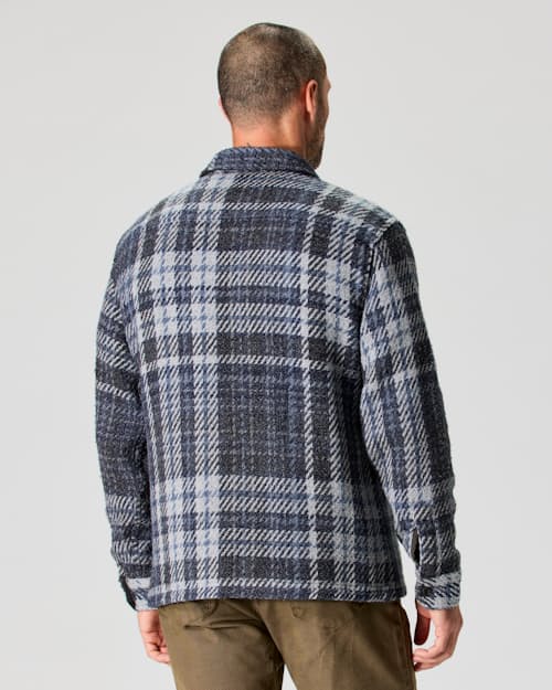 on model image of The Cabin Flannel