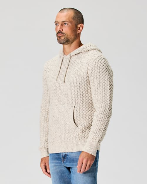 on model image of Recycled Cotton Headlands Hoodie
