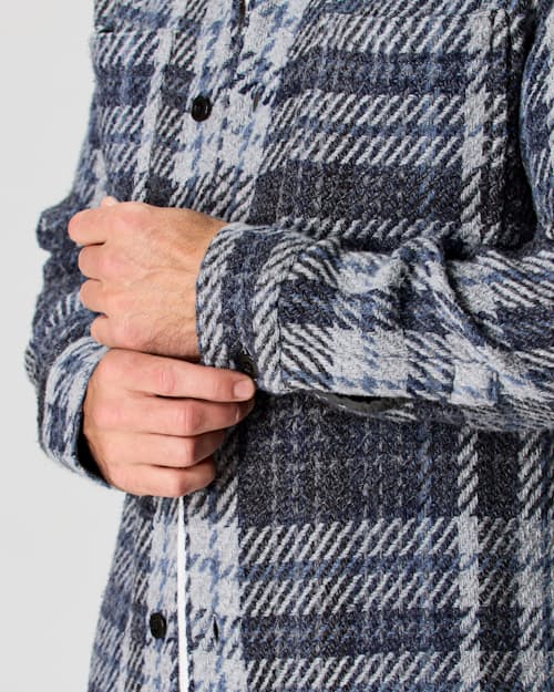 on model image of The Cabin Flannel