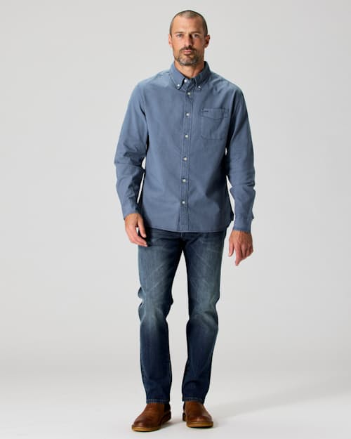 on model image of Classic Oxford