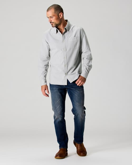 on model image of Classic Oxford