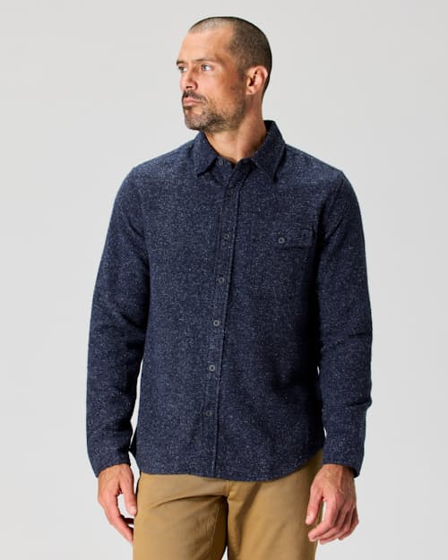 on model image of Donegal Nep Weston Shirt