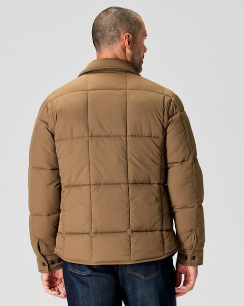 on model image of The Jackson Quilted Jacket