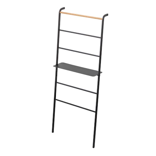 laydown image of Tower Leaning Ladder with Shelf
