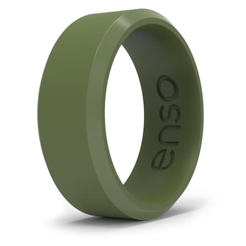 laydown image of Bevel Classic Silicone Ring