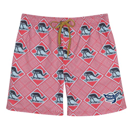 laydown image of Surfing Ostrich Surf Trunk