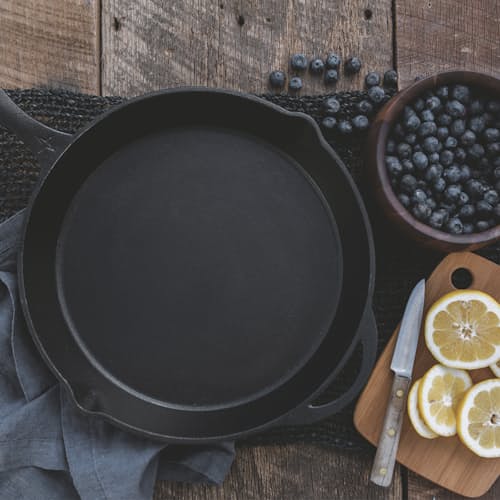 lifestyle image of 12" Cast Iron Skillet
