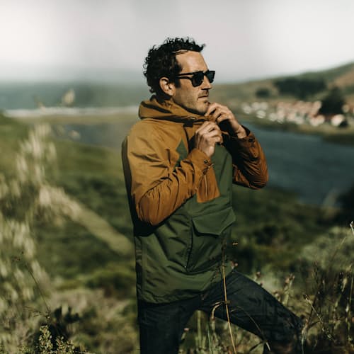 laydown image of The Powder Jacket