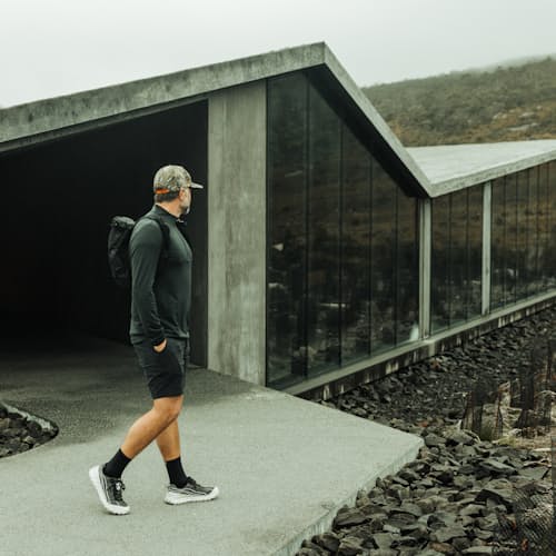 lifestyle image of 72-Hour Merino UPF Quarter Zip
