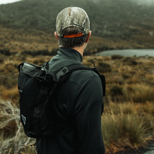 lifestyle image of 72-Hour Merino UPF Quarter Zip