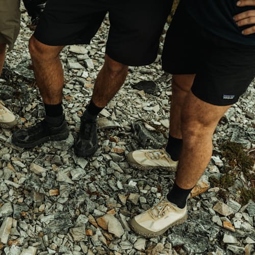 lifestyle image of norda 001 Trail Running Sneaker