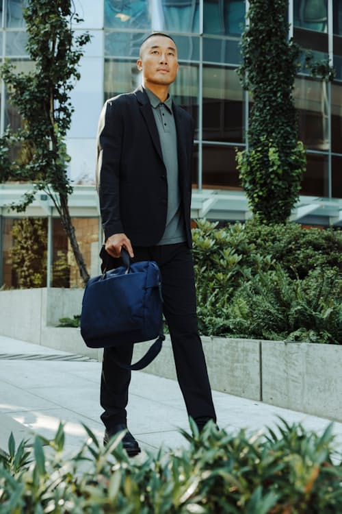 lifestyle image of 72-Hour Merino Blazer
