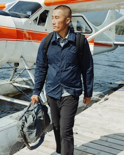 lifestyle image of AltoLoft Insulated Shirt Jacket