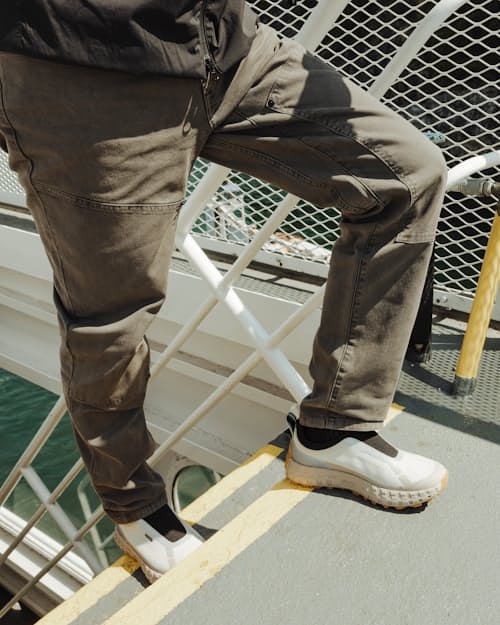 lifestyle image of Rover Double-Knee Work Pant - HB Straight