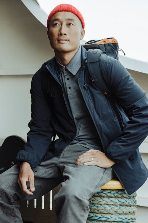 lifestyle image of AltoLoft Insulated Full Zip Jacket