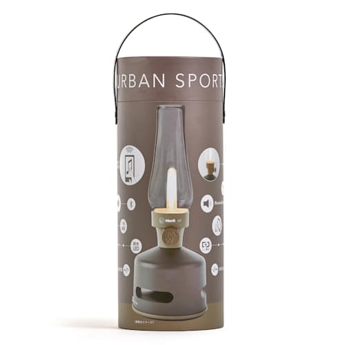 laydown image of LED Lantern Speaker