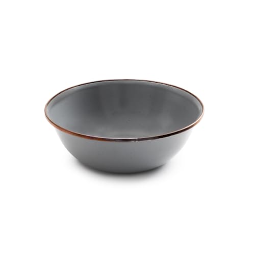 laydown image of Enamel Bowl Set