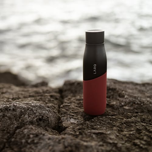 laydown image of Larq Movement Terra Edition - Self Sanitizing Water Bottle