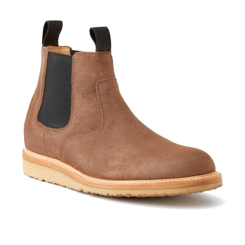 laydown image of Work Wedge Chelsea Boot