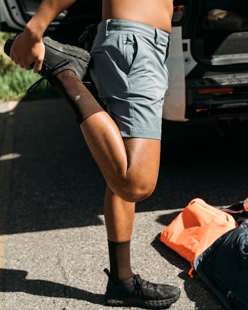 lifestyle image of 001 Trail Running Sneaker