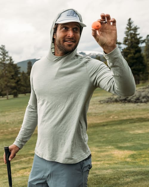 lifestyle image of 72-Hour Merino UPF Hoodie