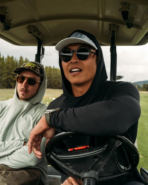 lifestyle image of 72-Hour Merino UPF Hoodie