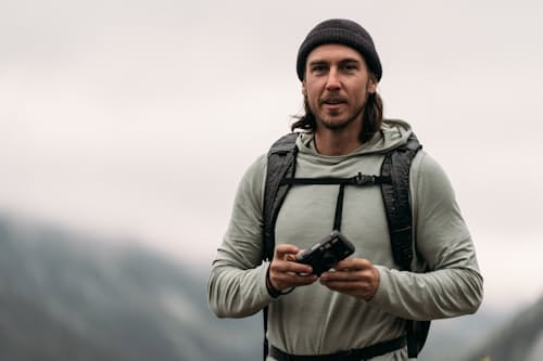 lifestyle image of Osprey x Carryology Archeon 30
