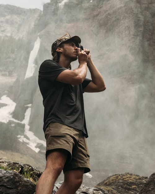 lifestyle image of 72-Hour Merino T-Shirt - Classic Fit