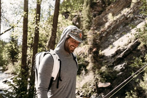 lifestyle image of Osprey x Carryology Archeon 30