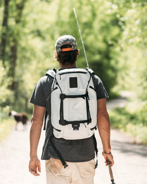 lifestyle image of Osprey x Carryology Archeon Backpack - 30L