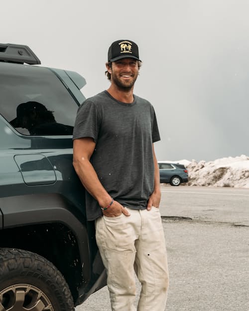 lifestyle image of 72-Hour Merino T-Shirt - Classic Fit