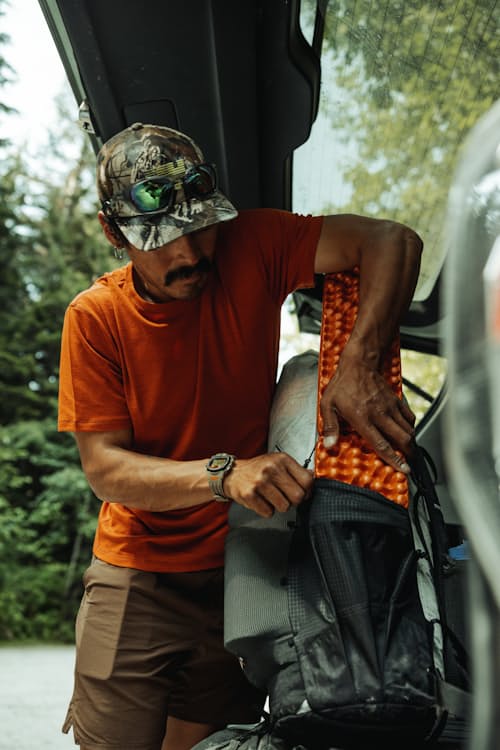 lifestyle image of Huckberry x TIMEX IRONMAN® Flix