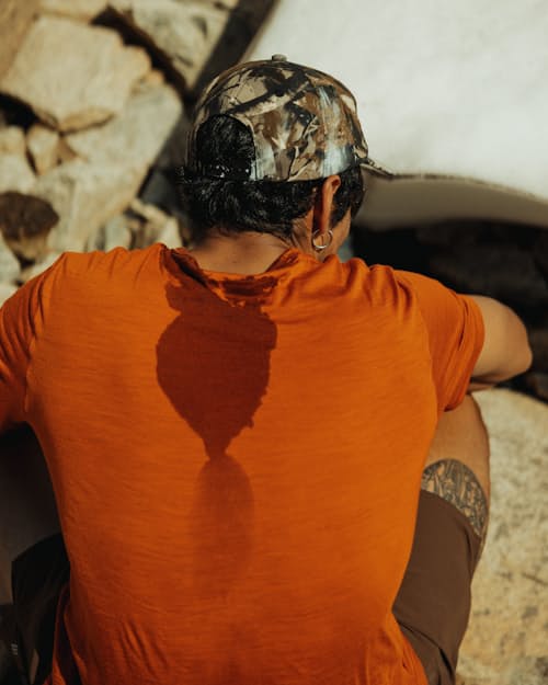 lifestyle image of 72-Hour Merino T-Shirt - Classic Fit