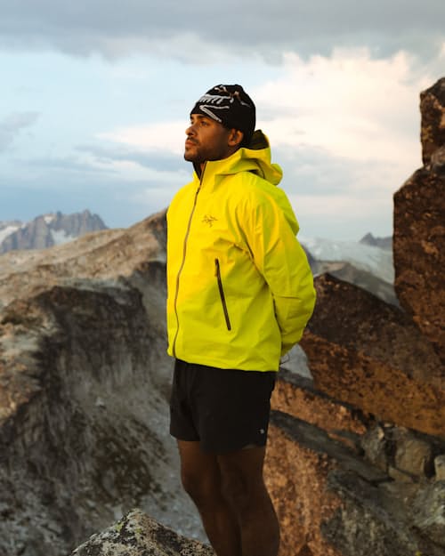 lifestyle image of Bird Head Toque Beanie